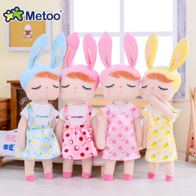 Metoo кукла Dressup Мягкие плюшевые игрушки мягкие животные для девочек детские милые