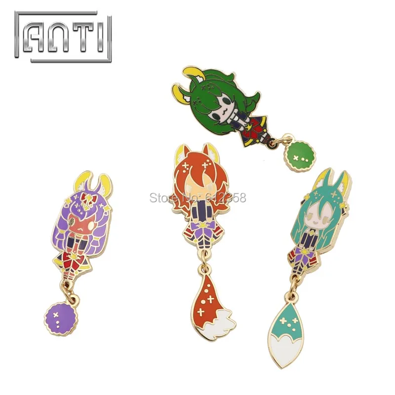 На заказ множество различных типов милых штифтов и значков размером 0 5-2 дюйма |