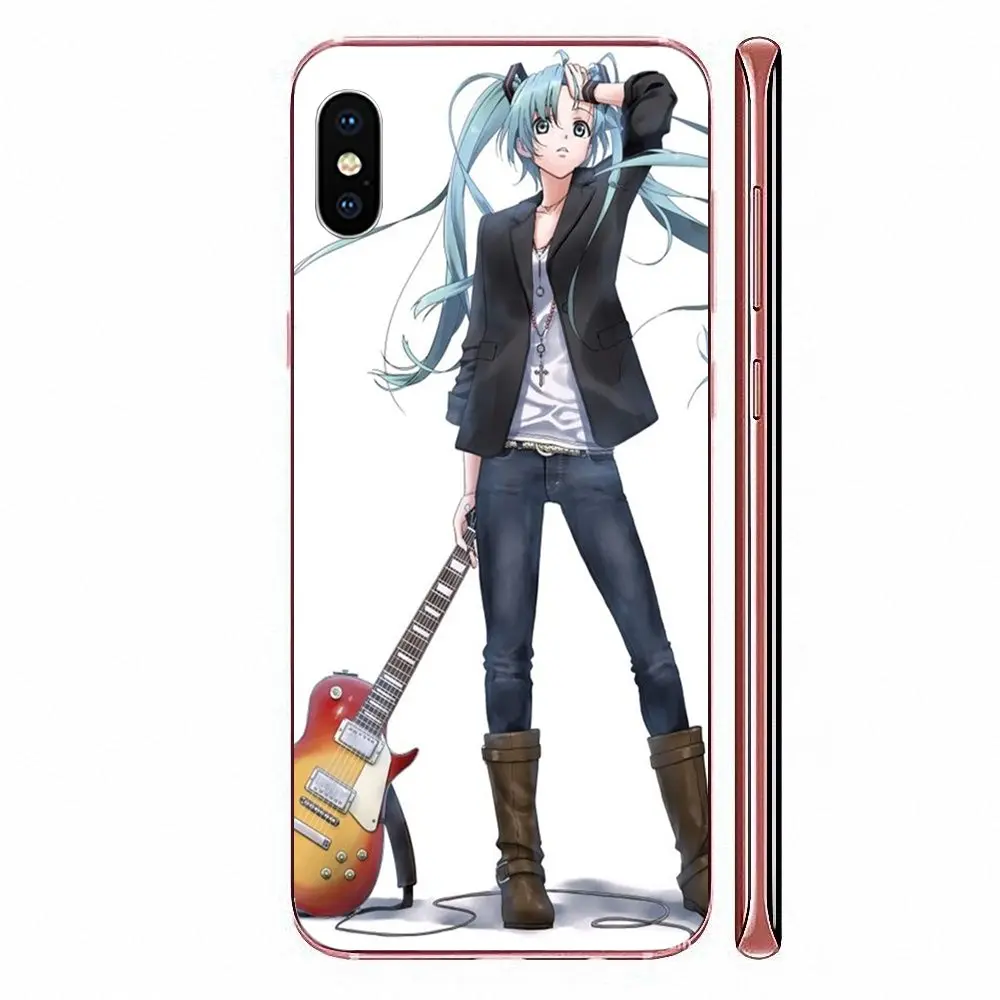 Аниме 3d Hatsune Miku для Samsung Galaxy Note 5 8 9 S3 S4 S5 S6 S7 S8 S9 S10 5G mini Edge Plus Lite прекрасный