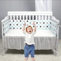 cotton baby bed bumper pillow cushion baby bed protector infant cot edge room decor baby