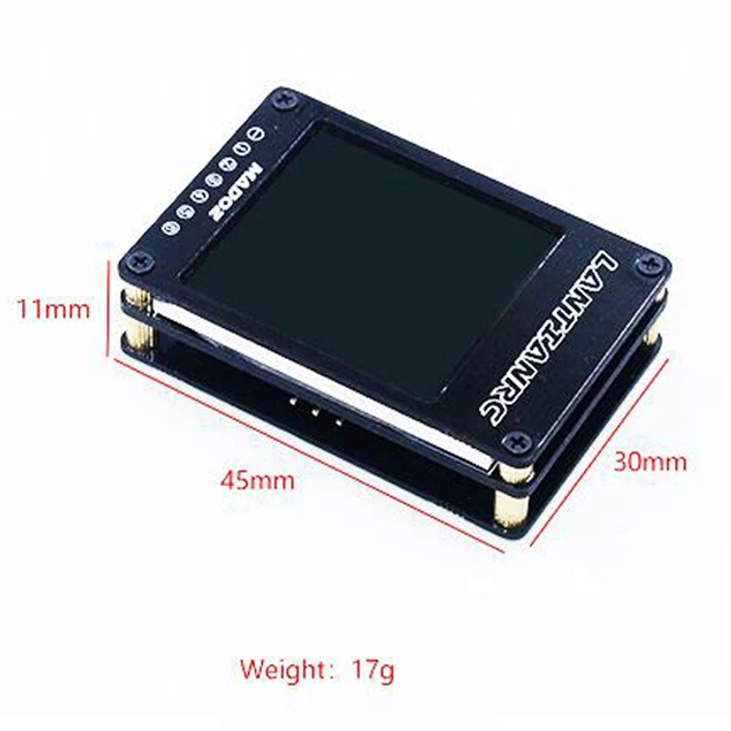 2-6S Вольтаж/ШИМ/ППМ/SBUS Тестовый дисплейер Цветной ЖК-экран Сигнал приемника Автоматическое распознавание Переключаемый Тестер Тестирование расстояния RC вкл.