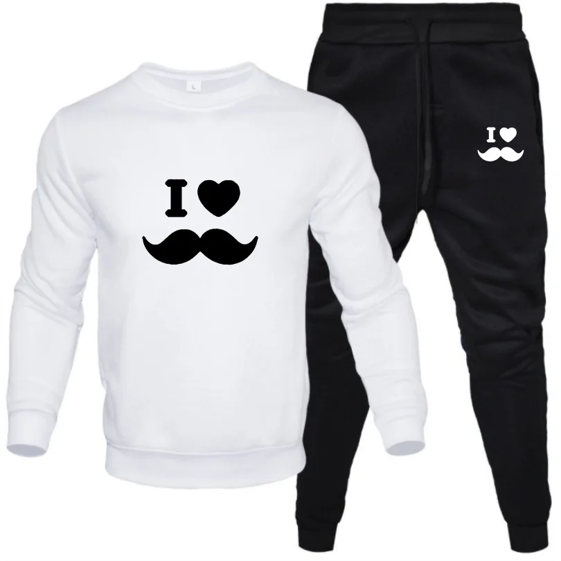 

Men's suits Hoodie+trousers Fleece sportswear O-neck pullovers Inner bottoming shirts Sweatpants Oversized hoodies Streetwear