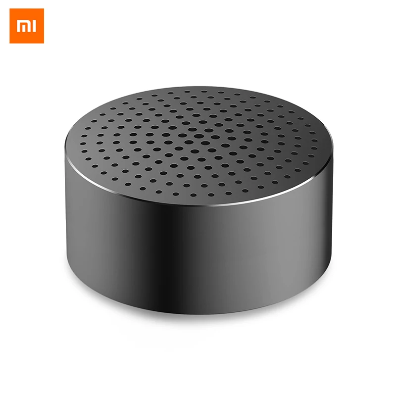 Xiaomi Мини стерео Bluetooth портативный динамик с микрофоном Водонепроницаемая беспроводная гарнитура Bluetooth Mp3 музыкальный плеер динамик - Цвет: Black