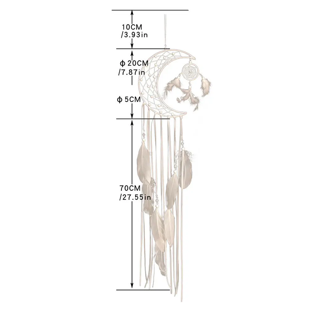 

Ловец снов, музыка ветра, праздничное украшение, белые романтические украшения, современный уникальный фотоподарок ручной работы, красивый