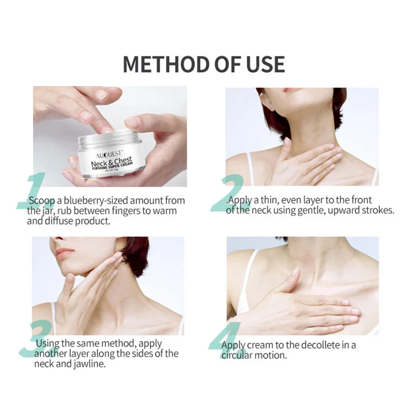 Крем против морщин для шеи старения подтягивающий укрепляющий