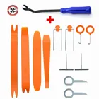 12 штнабор из 7 шт4 шт. автомобильный аудио комплект для технического обслуживания авто отделка ремонт Панель жидкость для снятия монтировки автомобиля тире радио клипса обшивки панели двери Панель зажим ручной инструмент