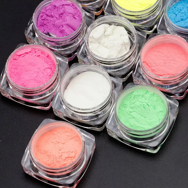 

10 Colors Luminous Powder Resin Pigment Dye UV Resin Epoxy DIY Making Jewelry