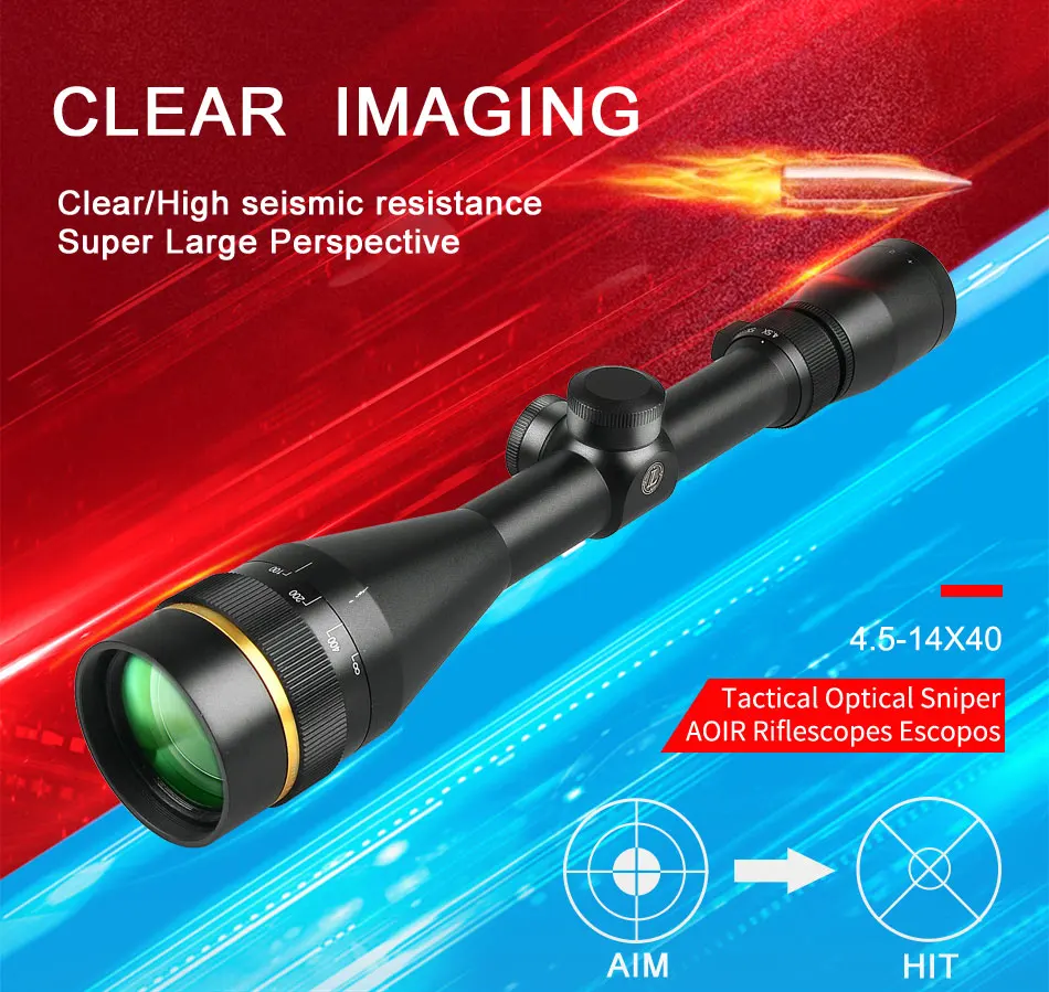 VX-3i 4,5-14x40 AO Duplex сетка охотничьи оптические прицелы 1 дюймов труба тактический прицел