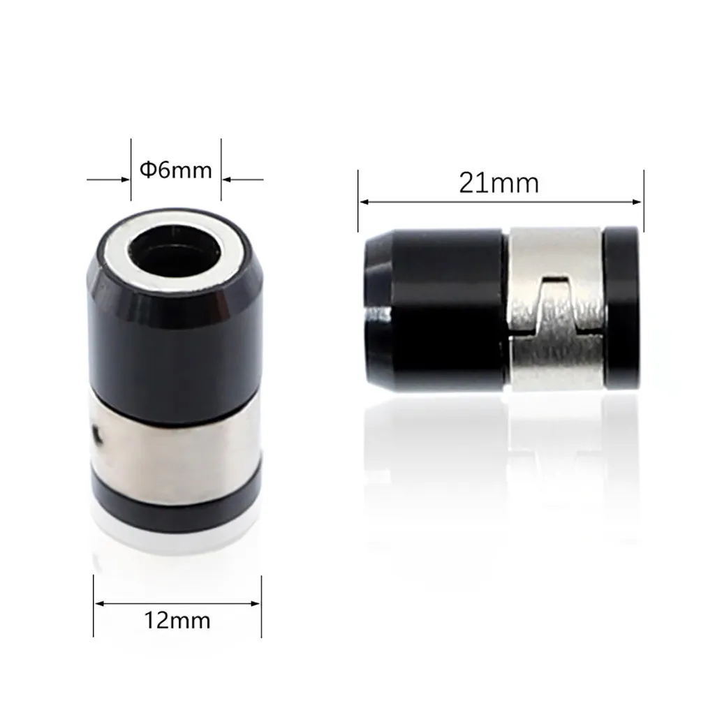 

2021tophomedecor2PCSUniversal21mmRemovableMagnetizerRingMagneticSteelScrewdriverBit