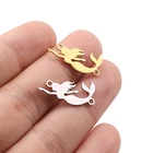 Подвески из нержавеющей стали для изготовления браслетов и ожерелий, 5 шт.лот