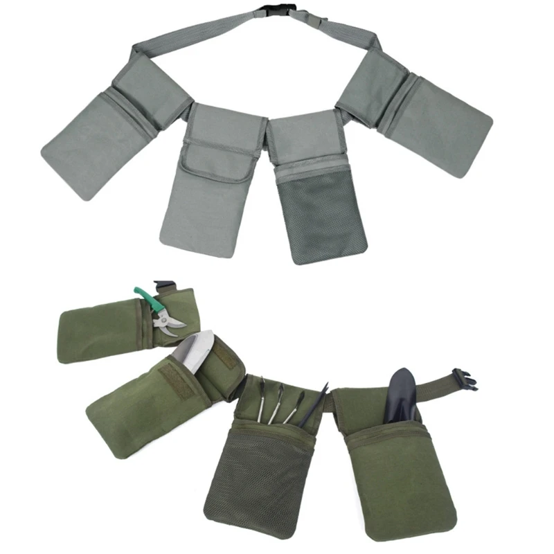 

Multifunctional Garden Tool Belt Bag Waterproof Storage Pocket Folding Multi-pocket Large Capacity Finishing Pack Practical