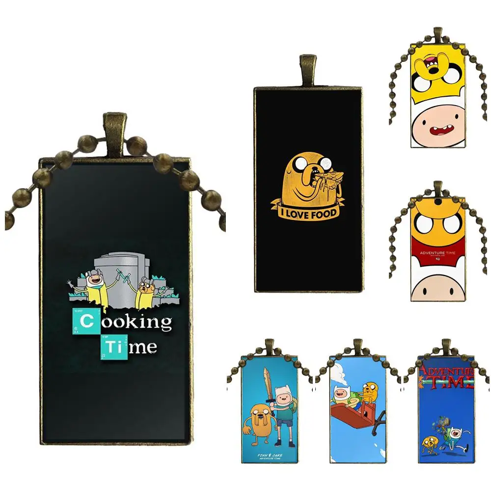 Время приключений с Финном и Джейком ожерелье модная Длинная цепочка