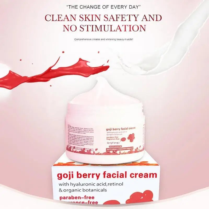 

Goji Berry Moisturizing Anti Age Cream Remove Deep Cream Spots Face Skin Remove Line Care Chinese Anti V9A1