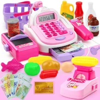 supermarket cash register toy for kids cashier game pretend play toys for children girls learning and education