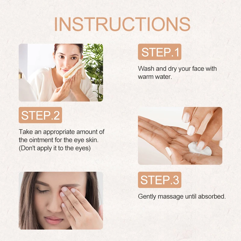 

2 Types Snake Oil Eye Cream Eye Relief Protection Ointment Eye Fatigue Dry Treat Improve Eyesight Medical Plaster Health Care