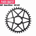 Круглая Звездочка для велосипеда PASS QUEST GXP, колесо для горного велосипеда, широкое колесо для Sram XX1 GX eagle X9, офсет 0 мм, 32 Т-42 т