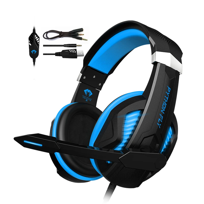 

Best Price DJ Games Headphones G2000 MIX Mobile Earphone Headphone Wired Microphone With Boom Mic For PC