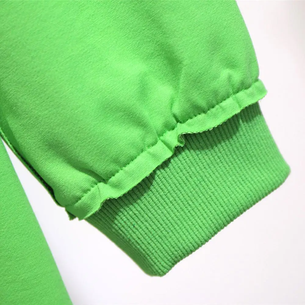 2XL-6XL плюс размер Осенняя Женская толстовка хлопок Повседневный длинный рукав пэчворк пуловер 5XL большой размер зимний свитер Топы
