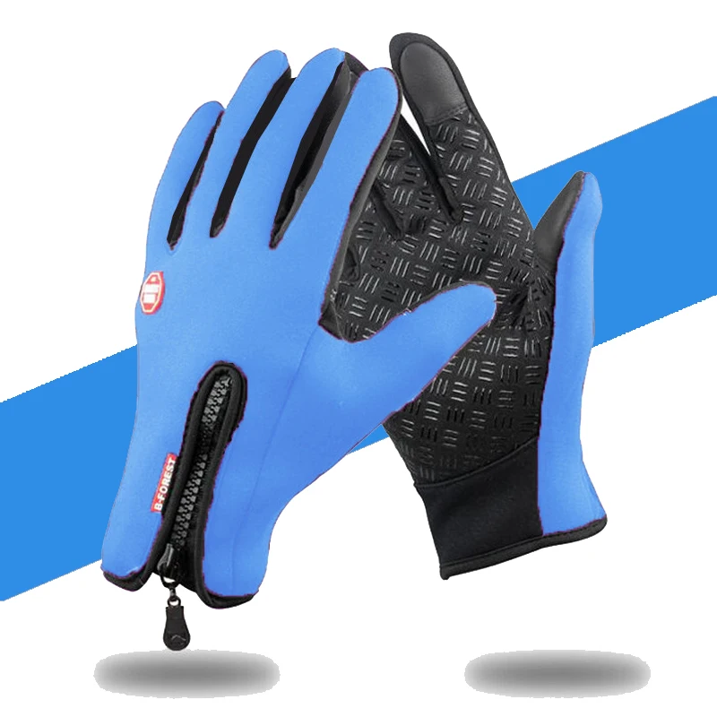 Мужские Оригинальные перчатки для сенсорного экрана лыжные сноуборда