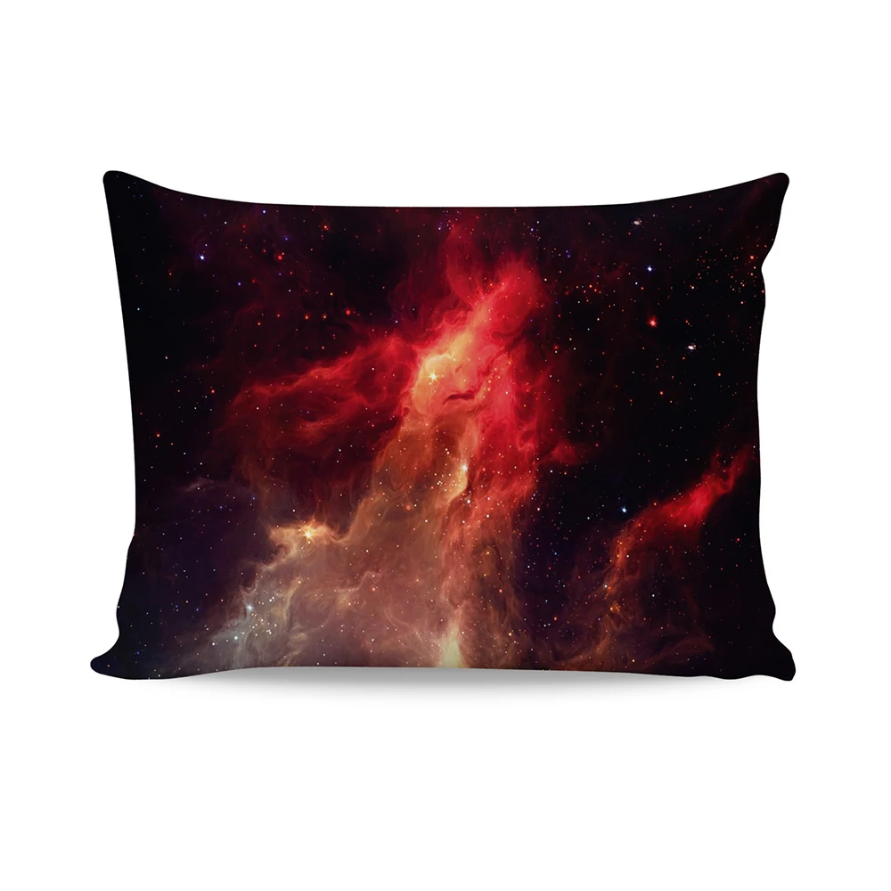 Темно красная туманность чехол для подушки с 3d принтом полиэстеровый