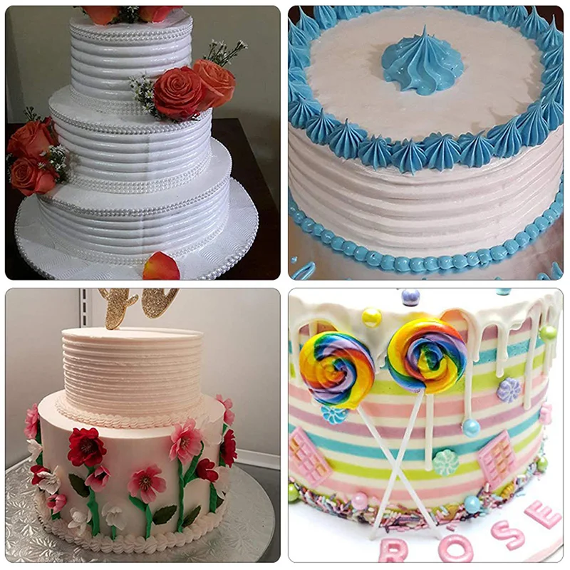 Моделирование Гладкий полировщик Fondant (сахарная) торт ракельный нож лопатки для