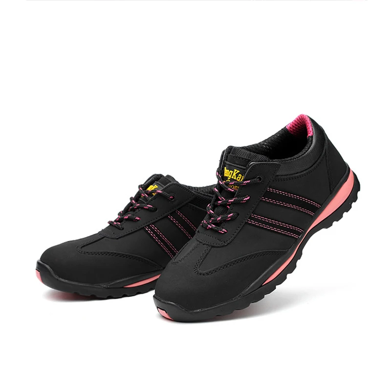 Рабочая защитная обувь со стальным носком Женская дышащая для промышленного