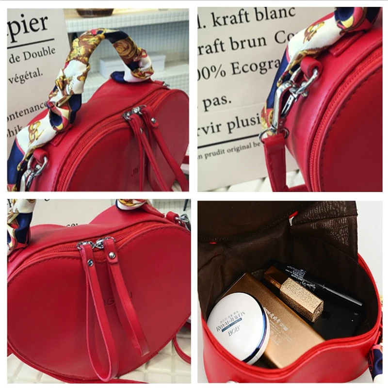 Mixtx 2020 зимняя новая женская сумка через плечо в форме сердца милая маленькая