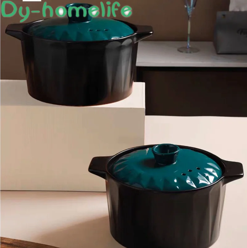 Кухонные кастрюли для приготовления пищи керамическая кастрюля супа spoduмола 3/4/6