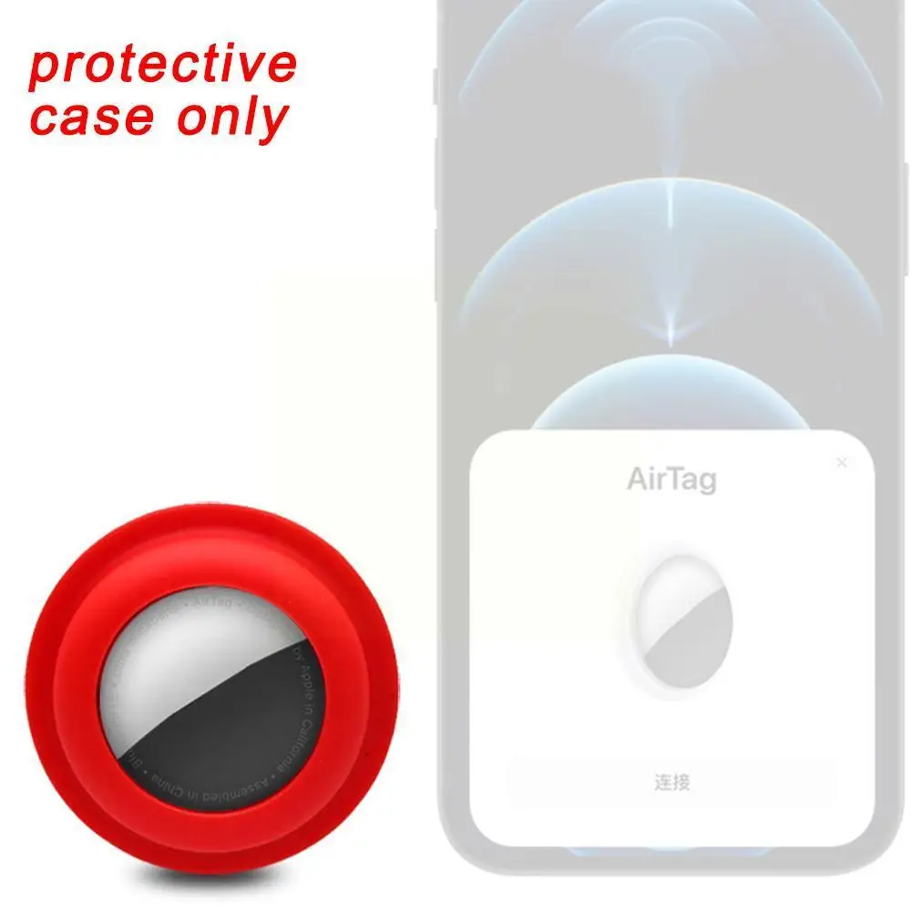 

Shockproof Protective Cover Shell Anti-lost Tracker For AirTags New 2021 Case Bluetooth Tracker Accessories Tracker Z9T7