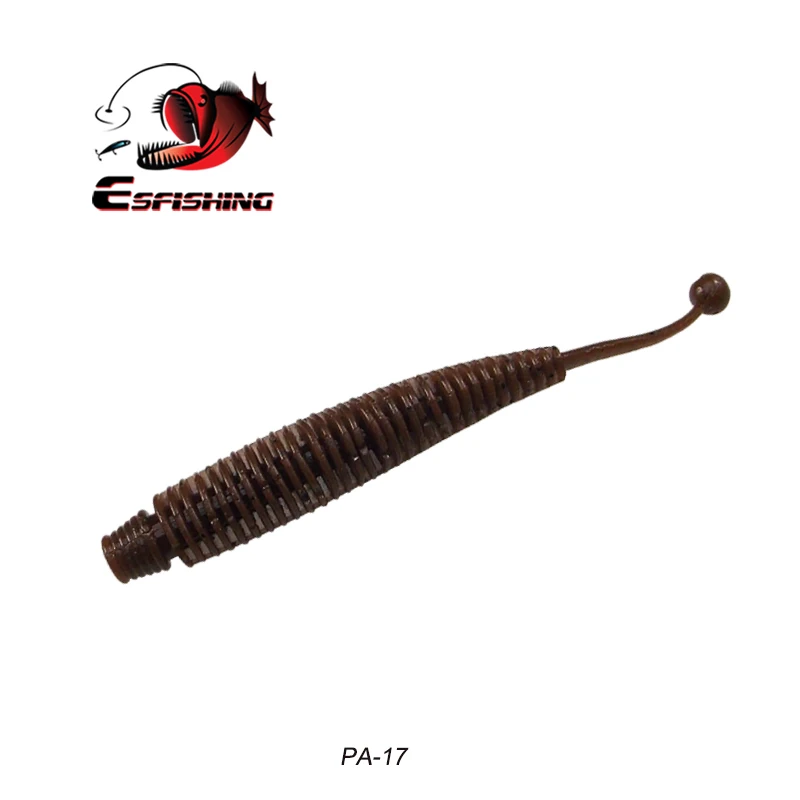 PA17 Esfishing рыболовные воблеры, силиконовые приманки, весна Shad, 10 см, 4,5 г, 6 шт., воблеры для рыбалки, мягкие приманки, снасти для рыбалки на карпа, силиконовая приманка - Цвет: PA17