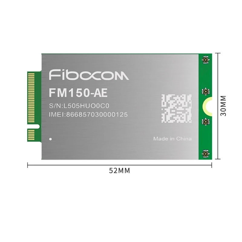 5G 4G 3G FM150-NA Module  SDX55 Chipset SA / NSA Networking Mode Supports USB3.1/3.0 Endc 5GSub-6  4 Antennas +1 GPS