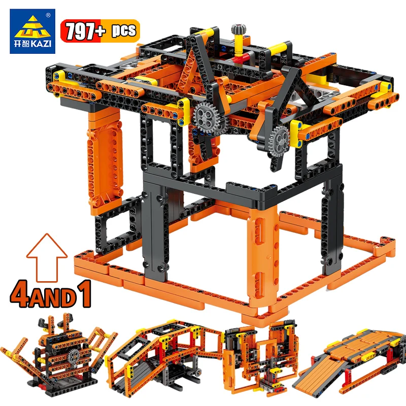 KAZI тестированная высокотехнологичная модель механической техники конструктор