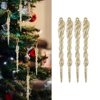36 шт., декоративные подвески в виде сосулек
