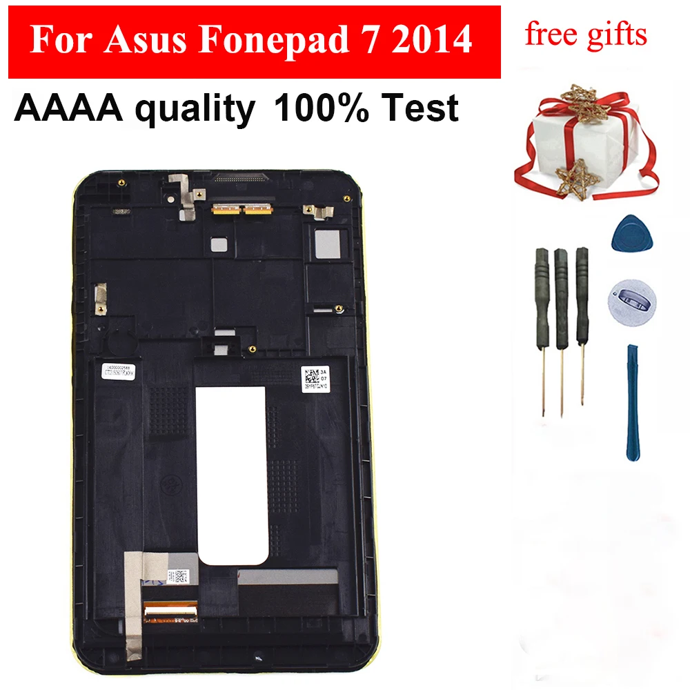 Для Asus Fonepad 7 2014 FE170CG ME170C ME170 K012 ME170CX Черный сенсорный экран дигитайзер стекло +