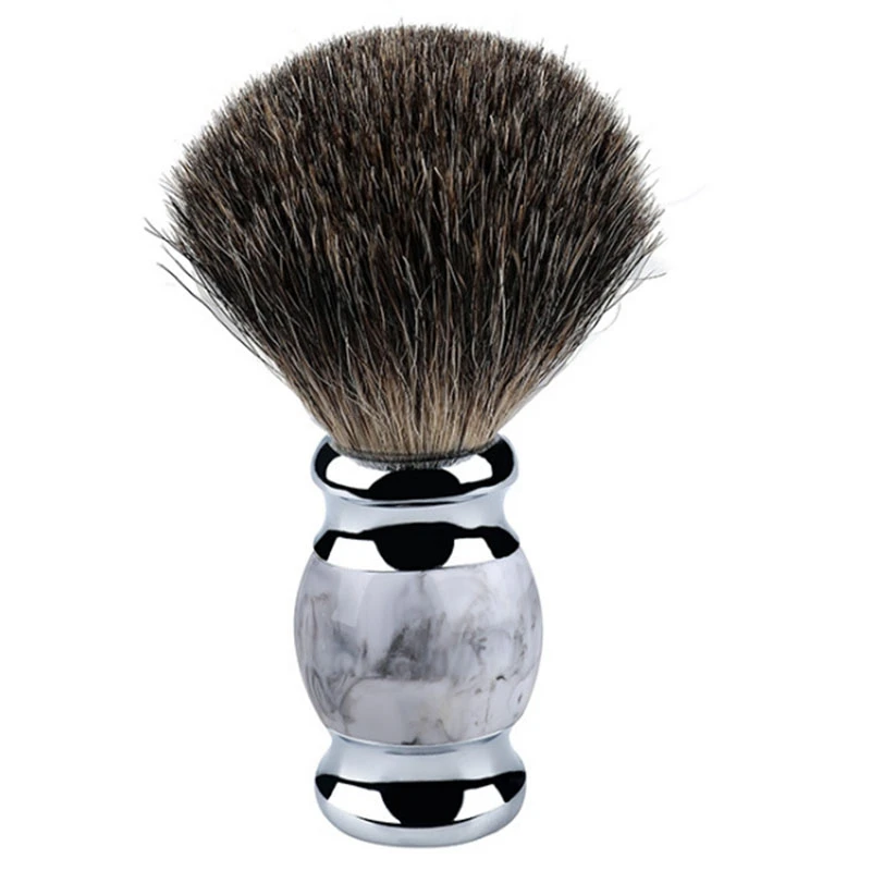 

Pure Badger Hair Beard Brush Shaving Cream Foam Brush Chinese Style Retro Pattern Soft Hair Brush for Man