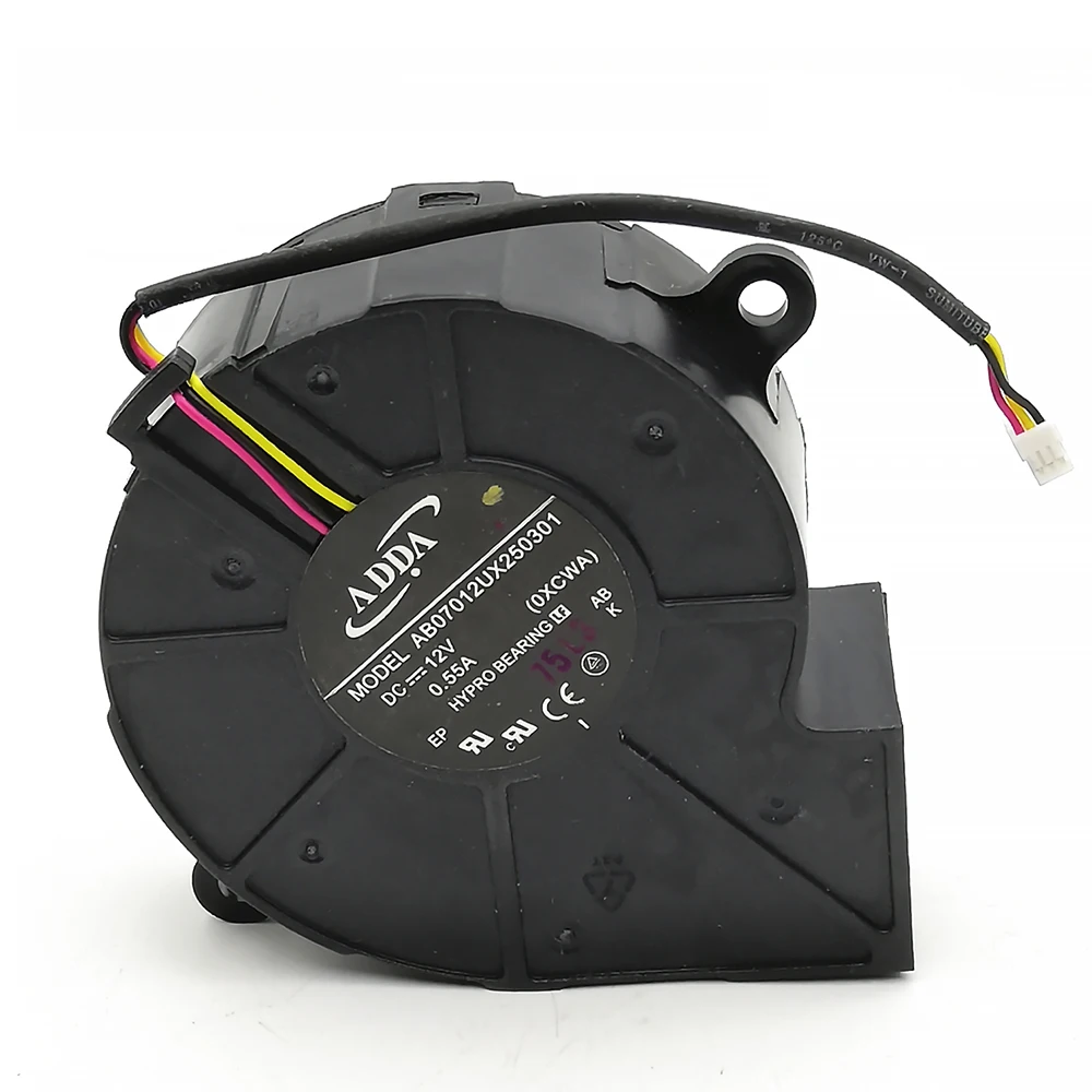 Новинка для ADDA AB07012UX250301 7 см 12V 0.55A центробежный турбинный вентилятор проектора
