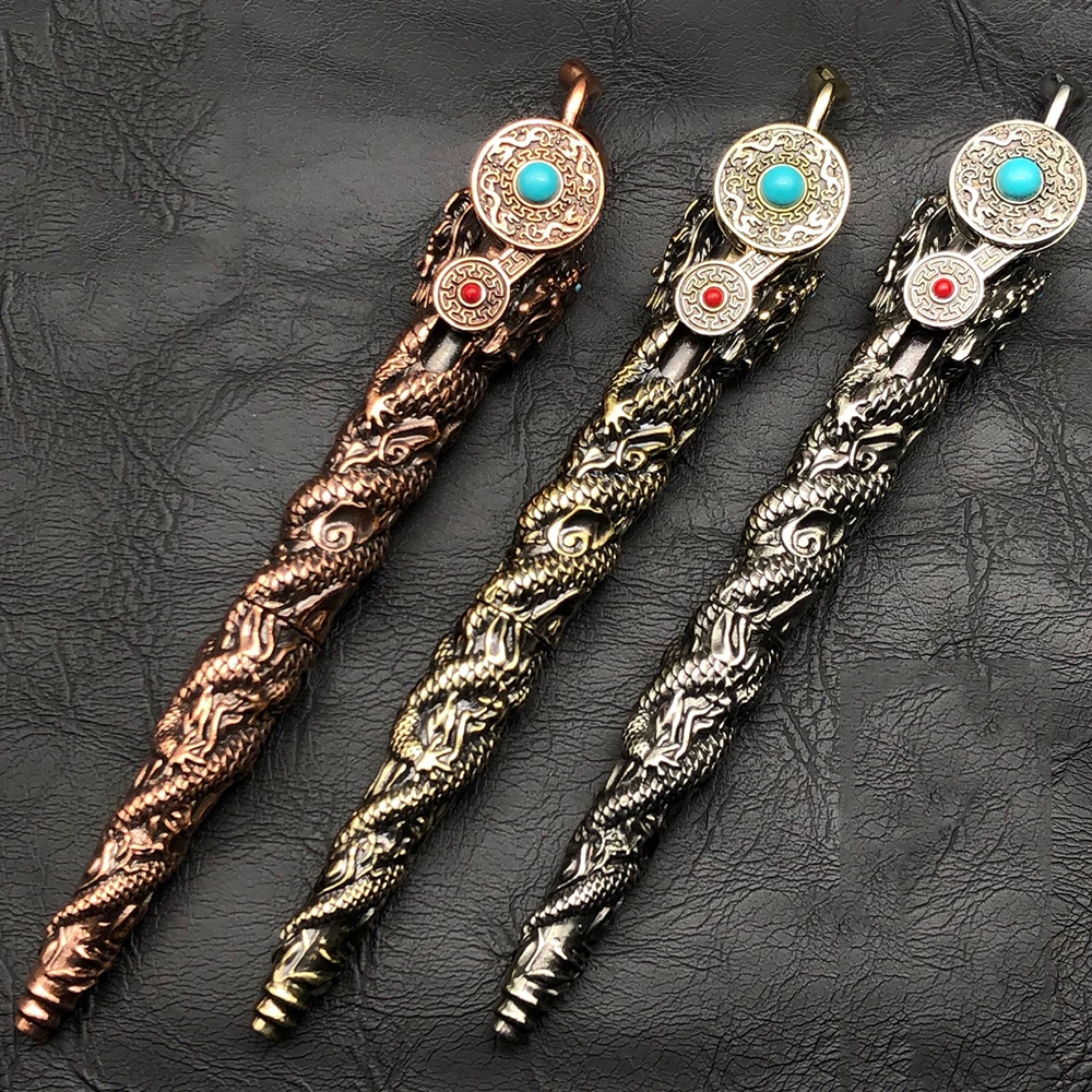 Традиционная ручка ручной работы твердая портативная 3d-ручка для подписей