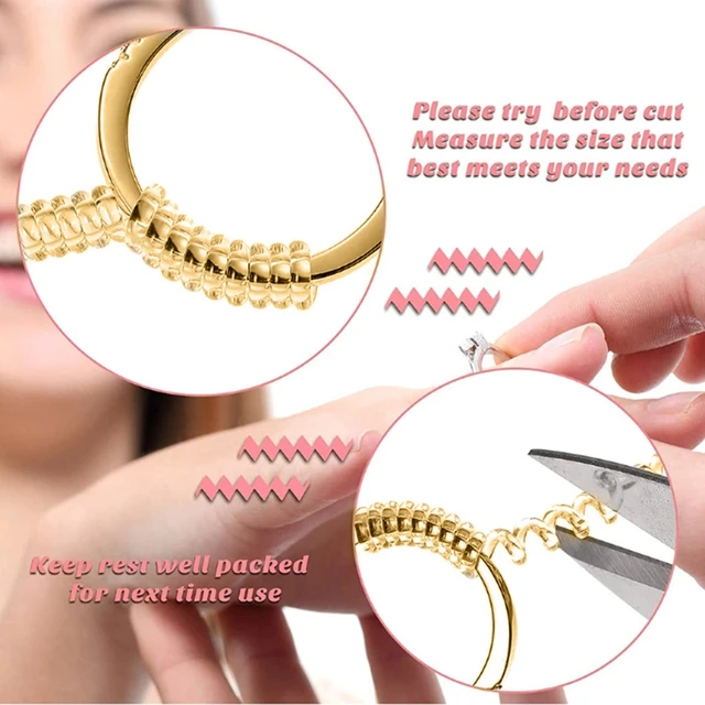 8pcs/Set Invisible Ring Adjusters, Resizable Soft Silicone Jewelry Loose  Ring Spacers For Ring Sizer & Ring Guard | SHEIN EUQS
