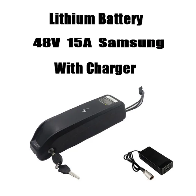 36V 48V литиевая Батарея для электрического велосипеда 10-18AH LG SamSung, фара для электровелосипеда в хайлон Батарея чехол с Зарядное устройство мА/ч. аккумулятор вело Electrique - Цвет: 48V15A SAM charger