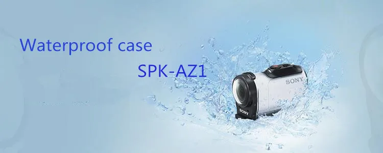 Водонепроницаемый чехол SPK AZ1 для спортивной экшн камеры Sony HDR AZ1|Сумки