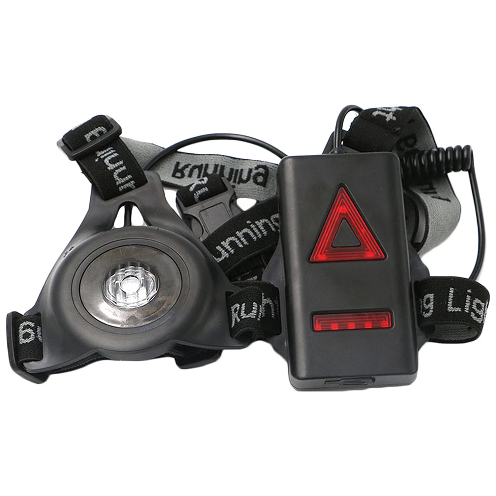 

Outdoor Sport Running Lights LED Light Waterproof USB Rechargeable Night Walking Safety Light Chest Cross Strap Cycling Light