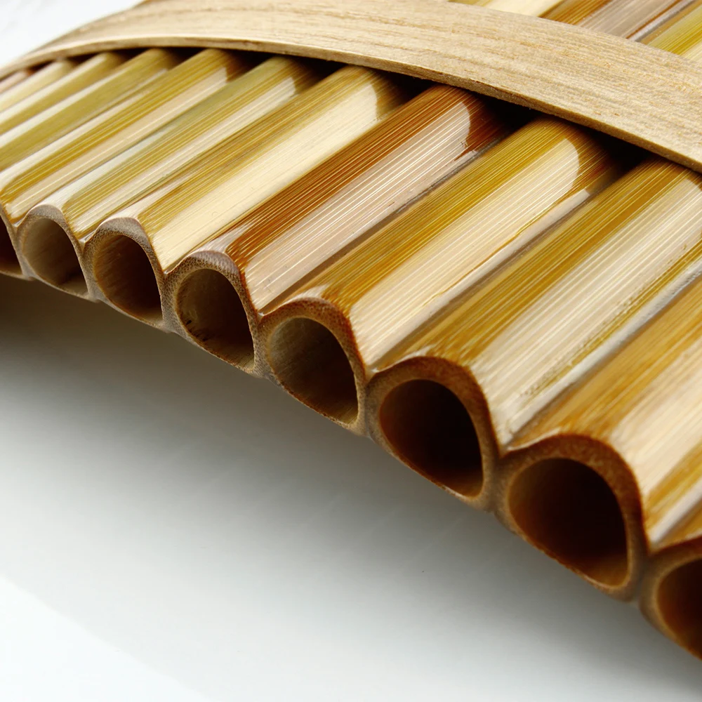 Новое поступление 18 трубок Pan Flute F Key Pipe китайский музыкальный инструмент ручной