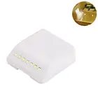 7 светодиодов, универсальная Индукционная лампа на шарнирах для шкафа