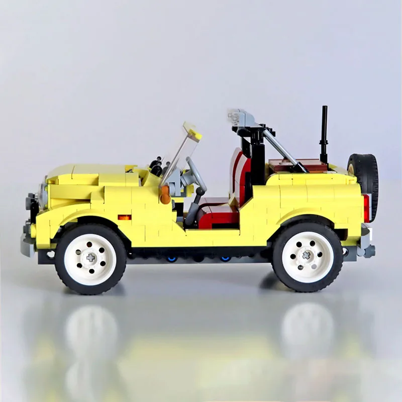 2022 новинка 649 шт. MOC 4x4 внедорожник автомобильные кирпичи Сборная модель