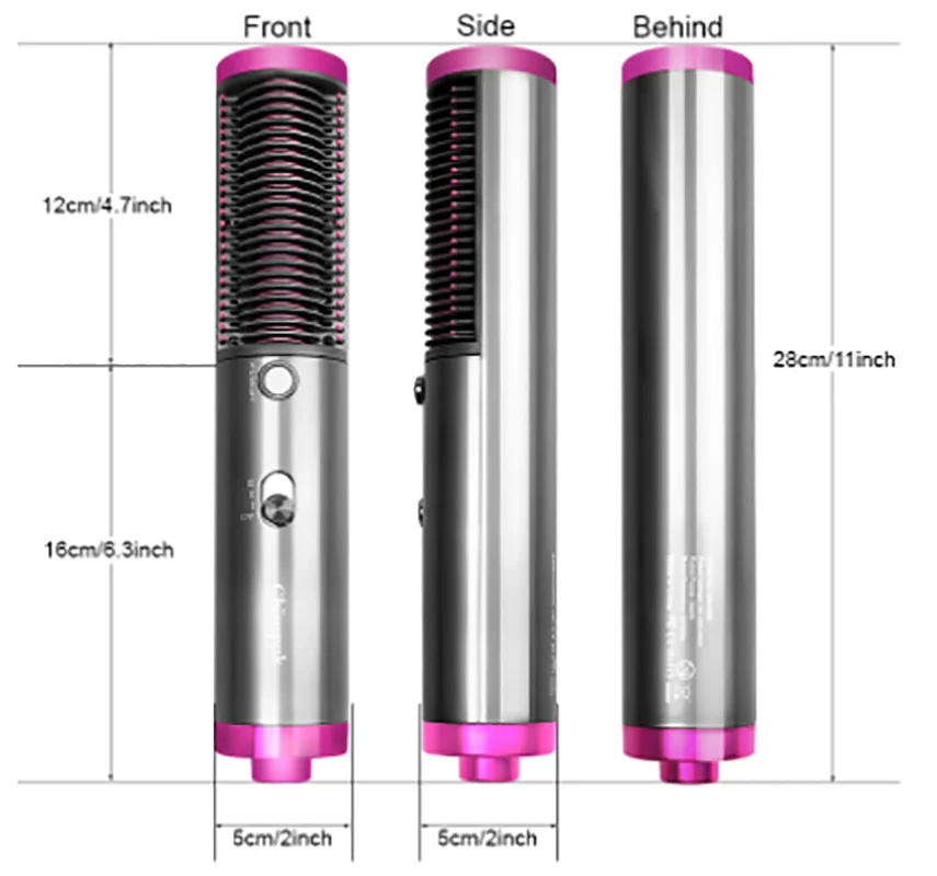 

One Step Multi-Function Hair Blow Dryer Hot Air Brush Fast Hair Dryer hot Air Comb Volumizer Straightener Curler Styler Comb