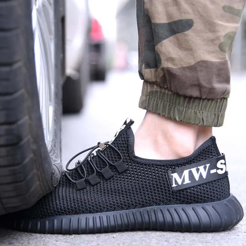 Мужская защитная обувь 2020 мужские и женские кроссовки со стальным носком с