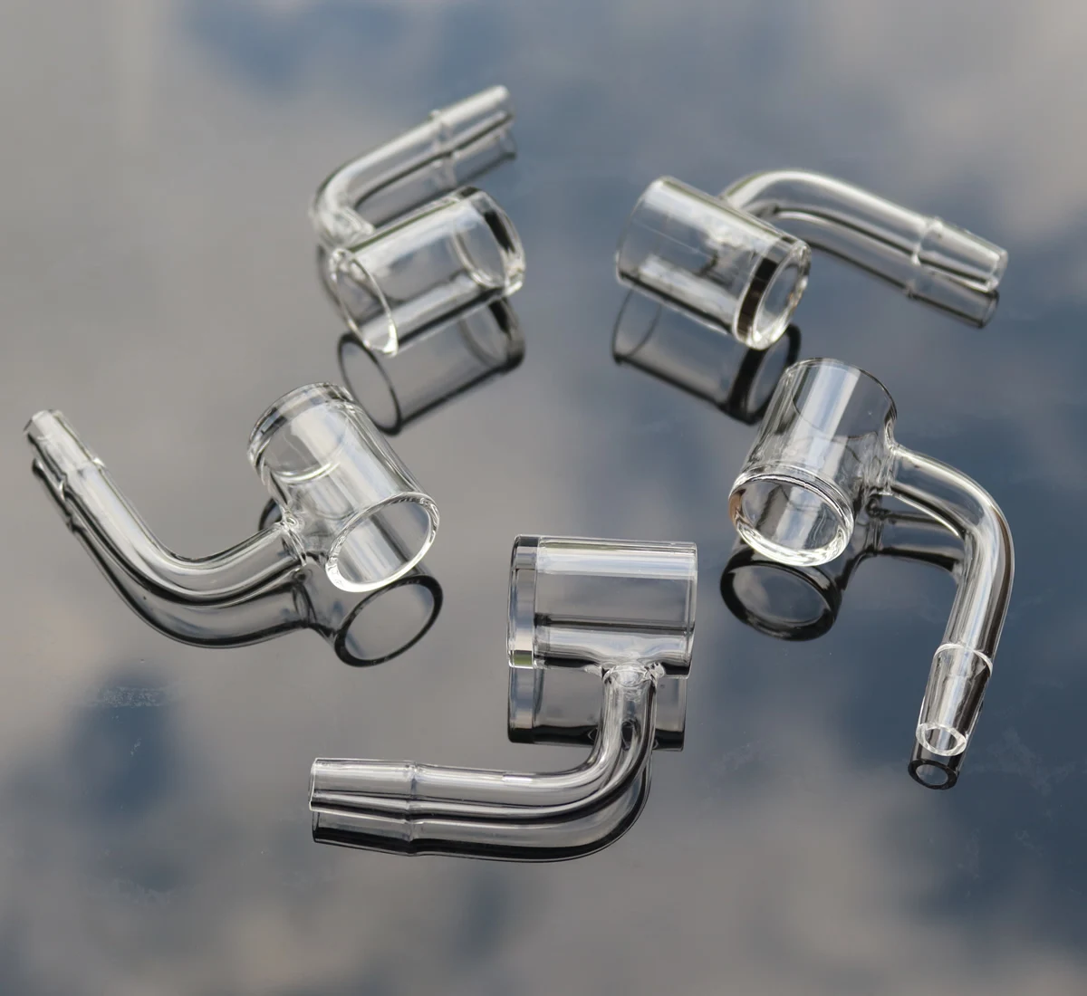 

5pcs/Pack Wholesale Banger 10mm Male 90 Degree 4mm Bottom Daily Accessries