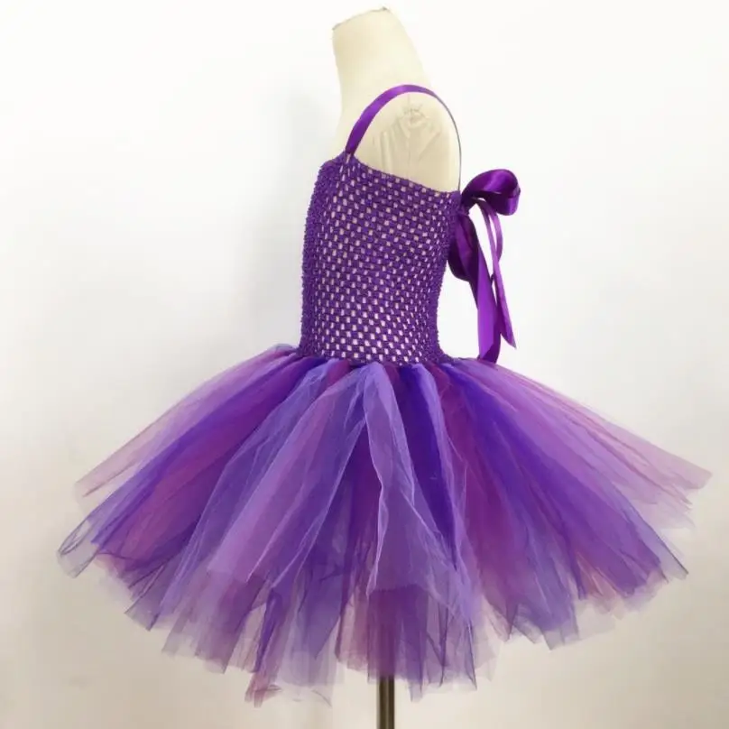 Vestido infantil/ г.; платье-пачка для девочек; детское пышное платье из тюля с крыльями бабочки; Детский карнавальный костюм на Хэллоуин; платья