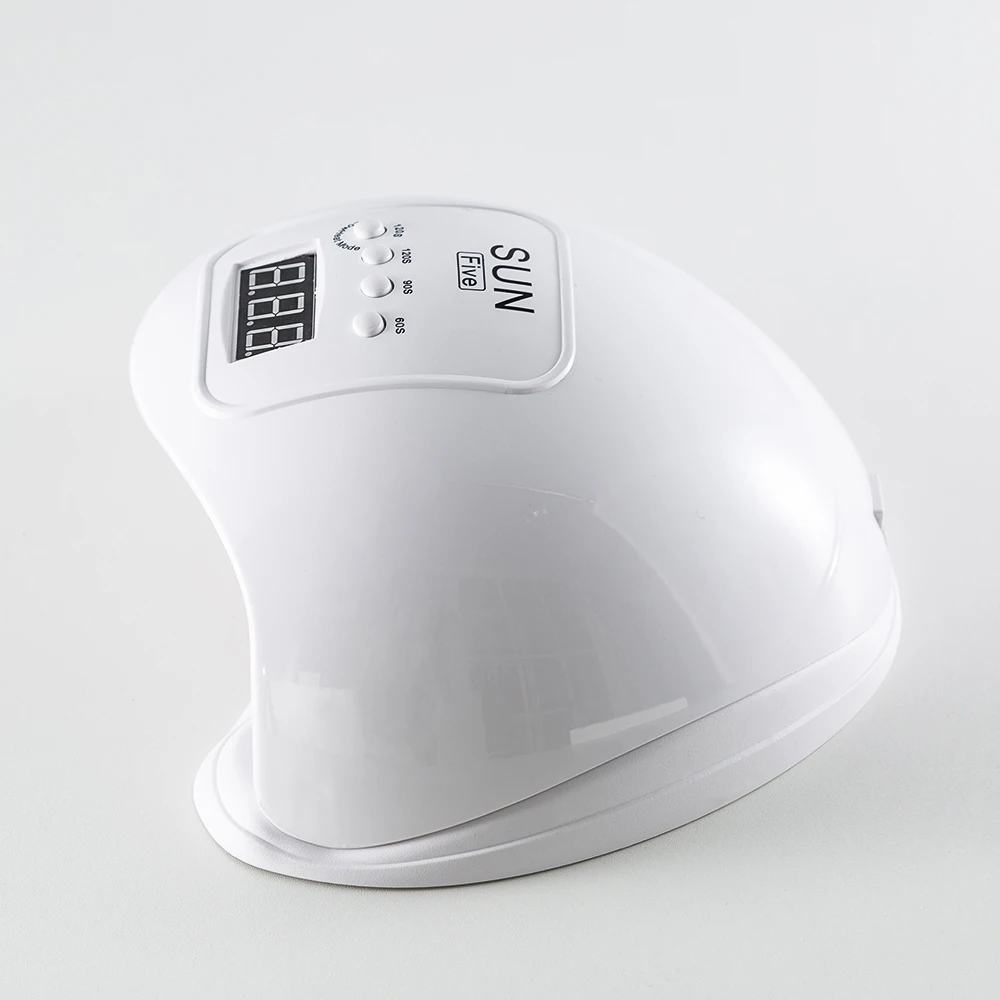 Сушилка для ногтей SUN FIVE 48 Вт УФ-Светодиодная лампа с ЖК-дисплеем 24 светодиодный