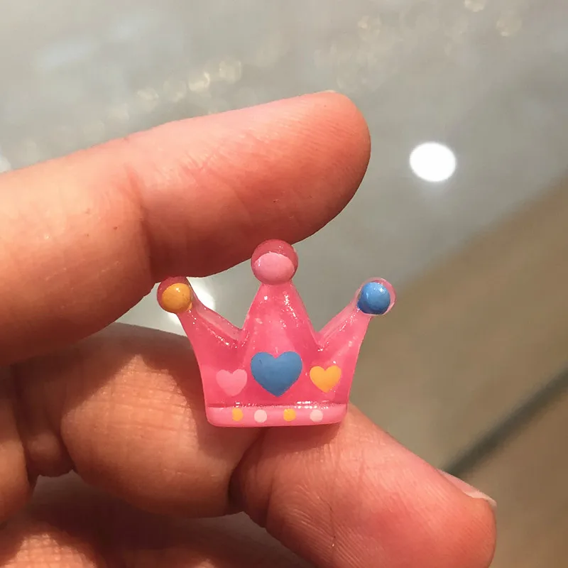 10 шт. оптовая продажа разноцветные аксессуары значок императорской короны из